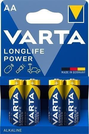 Baterie, AA (tužková), 4 ks, VARTA "High Energy"