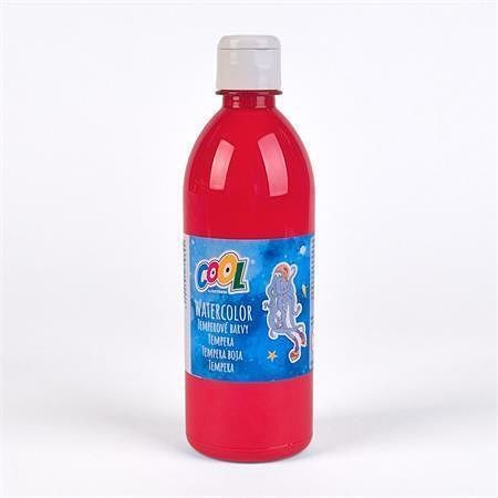 Temperová barva, červená, 500 ml, COOL BY VICTORIA