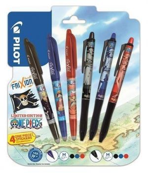 Roller "Frixion Ball / Frixion Ball +", 3 barvy, 6 ks, sada, 0,35 mm, vymazatelný, PILOT 4