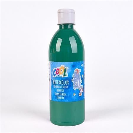 Temperová barva, zelená, 500 ml, COOL BY VICTORIA