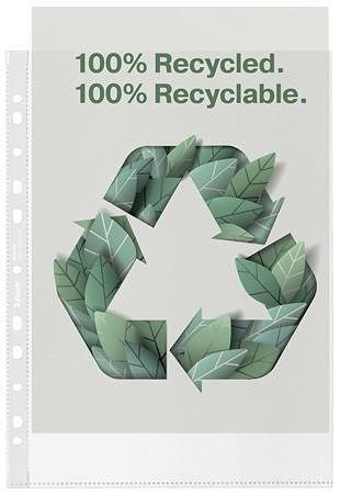Euroobaly "Recycled", čirá, A4, 70 mikronů, pomerančový povrch 100ks, ESSELTE