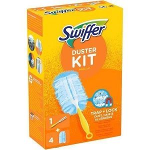 Prachovky "Duster", 4 ks + násada, SWIFFER PG600004