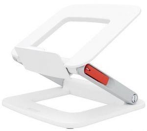 Stojan na notebook "Ergo Cosy", bílá, nastavitelný, LEITZ 64240001