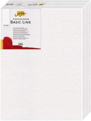 Malířské plátno Basic Line 30 x 40 cm, sada 3ks, KREUL