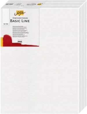 Malířské plátno Basic Line 40 x 50 cm, sada 3ks, KREUL