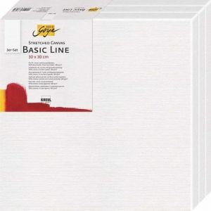 Malířské plátno Basic Line 30 x 30 cm, sada 3ks, KREUL