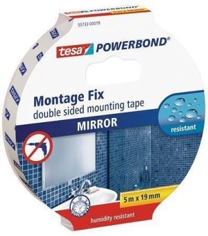 Montážní páska "55733", oboustranná, 19 mm x 5 m, TESA