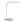 Stolní lampa "Pearly colour vario", bílá, LED, nastavitelná, MAUL