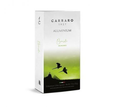 Kávové kapsle "Brasile", kompatibilní s Nespresso, 10 ks, CARRARO CAR020