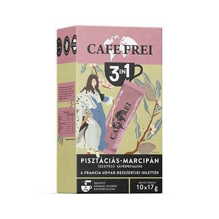 Instantní káva "Pistácie a marcipán z Versailles 3 v 1", 10x 17 g, CAFE FREI 110293