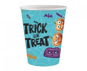 Kelímek "Trick or Treat", 2,5 dl, papírové, 6ks