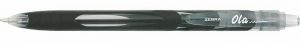 Kuličkové pero "OLA", černá, 0,27 mm, stiskací mechanismus, ZEBRA