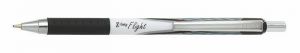 Kuličkové pero "Z-Grip Flight", černá, 0,34 mm, stiskací mechanismus, ZEBRA