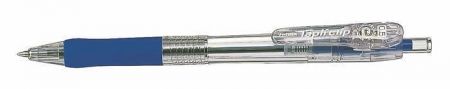 Kuličkové pero "Tapli Clip ECO", modrá, 0,21 mm, se stiskacím mechanismem, ZEBRA