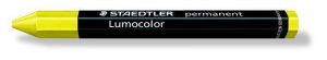 Permanentní univerzální voskovka "Lumocolor", žlutá, omnigraph, STAEDTLER