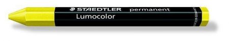 Permanentní univerzální voskovka "Lumocolor", žlutá, omnigraph, STAEDTLER