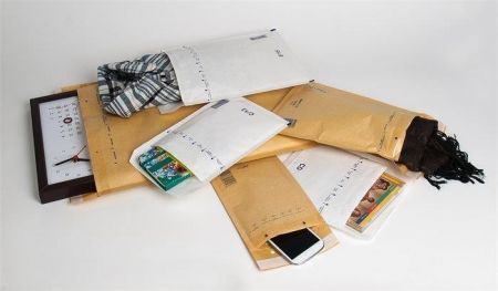 Obálka, hnědá, bublinková, H/18, W8, vnější rozměry: 290x370 mm, vnitřní rozměry: 270x360 