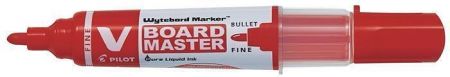 Popisovač na bílou tabuli "V- Board Master", červená, 2,3 mm, klínový hrot, PILOT
