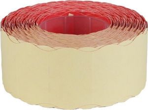 Cenové etikety, 25x16 mm, červené
