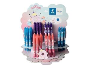 Roller "Frixion Ball Fancy"+ "Frixion Clicker Fancy", displej/48 ks, mix barev, 0,35 mm, P
