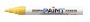 Lakový popisovač "Paint marker", žlutá, 3 mm, ZEBRA