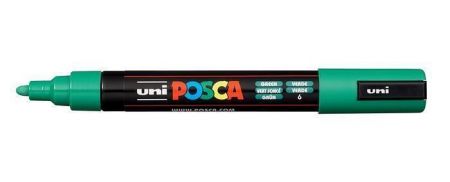 Dekorační popisovač "Posca", zelená, 1,8-2,5 mm, UNI