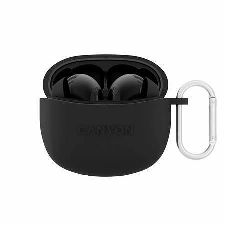 Sluchátka "TWS-5", černá, TWS bezdrátové, Bluetooth 5.3, CANYON CNS-TWS5B