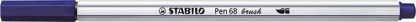 Štětcový fix "Pen 68 brush", tmavě modrá, STABILO
