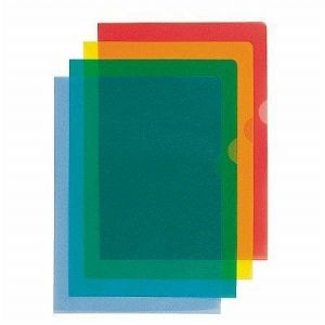 Desky "L" Esselte Standard A4, Červená