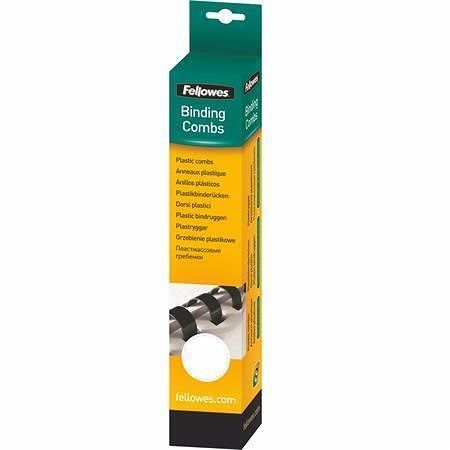 Hřbet, plastový, bílý, 14 mm, 81-100 listů, FELLOWES