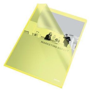 Desky "L" Esselte Standard A4, Žlutá