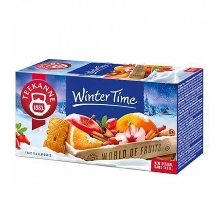 Čaj ovocný, 20x2,5 g, TEEKANNE, "Winter time", skořice
