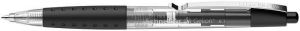 Gelové pero "Gelion 1", černá, 0,4mm, stiskací mechanismus, SCHNEIDER