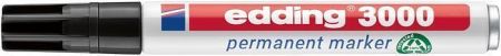 Permanentní popisovač "3000", černá, 1,5-3 mm, kuželový hrot, EDDING 7580228001