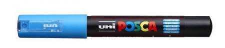 Dekorační popisovač "Posca", světle modrá, 0,7 - 1,0 mm, UNI