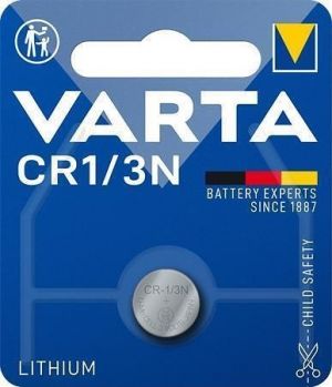 Baterie knoflíková "Professional", CR1/3N BL1, 3V, lithium, 1 ks v balení, VARTA