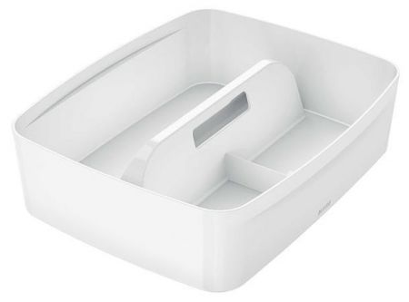 Organizér "MyVox", bílá, s držadlem, velký, LEITZ