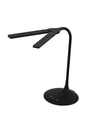 Stolní lampa "Ledtwin", černá, LED, 6 W, ALBA
