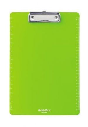Psací podložka "FO-CB011", zelená, plast, A4, FLEXOFFICE
