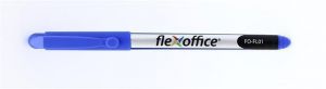 Liner "FL01", modrá, 0,3 mm, FLEXOFFICE
