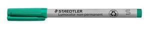 Ne-permanentní popisovač "Lumocolor 311 S", zelená, OHP, 0,4 mm, STAEDTLER