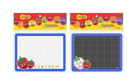 Tabule "Board Set", modrý rám, s popisovačem, COLOKIT