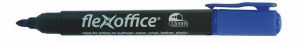 Permanentní popisovač "PM03", modrá, 1,5mm, kuželový hrot, FLEXOFFICE