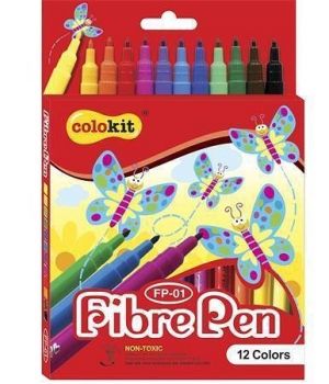 Fixy "Colokit", 12 barev, FLEXOFFICE