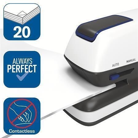 Sešívačka "Optima Grip", elektrická, 20 listů, RAPID