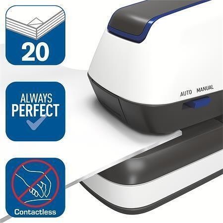 Sešívačka "Optima 20", elektrická, 20 listů, RAPID
