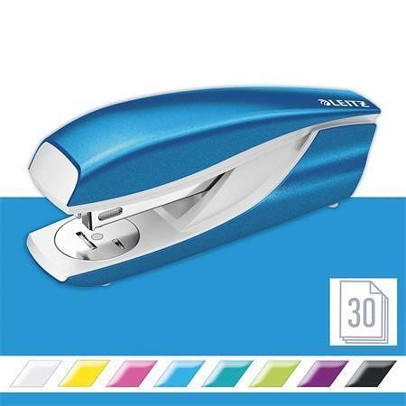 Sešívačka "Nexxt Wow 5502", metalická modrá, 24/6, 26/6, 30 listů, LEITZ