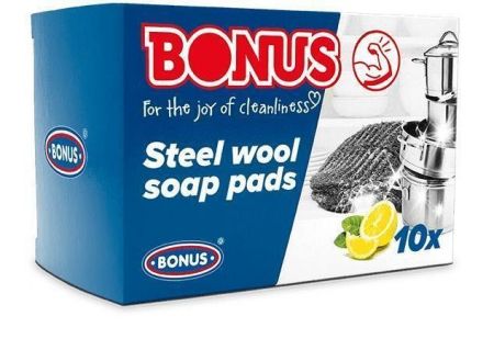 Nerezové mýdlové drátěnky "Bonus"
