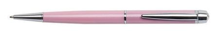 Kuličkové pero s bílými krystaly "Lily Pen-MADE WITH SWAROVSKI ELEMENTS", růžová, 13 cm, 
