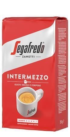 Káva mletá, pražená, vakuově balené, 250 g, SEGAFREDO "Intermezzo"